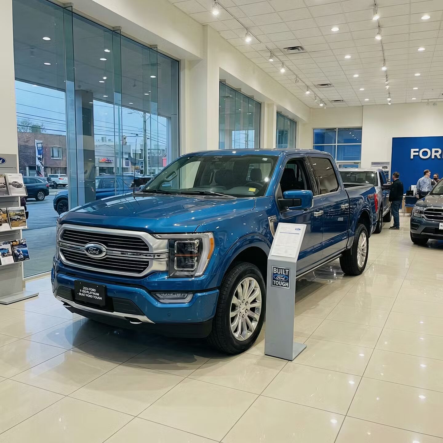 Ford auction lot